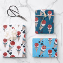 Recherche de patriote papier cadeau Bleu