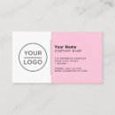 Zoek naar pastelkleuren visitekaartjes Roze