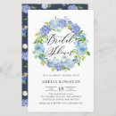 Recherche de blue hydrangea bridal shower invitations Hydrangée