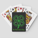 Recherche de trèfles jeux de cartes St patrick
