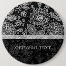 Recherche de motifs vintages badges Fleurs