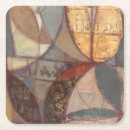 Recherche de peinture moderne dessous de verres Wyatt normand