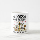 Recherche de compagnie tasses Race de chien