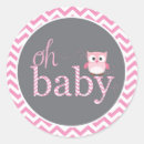 Zoek naar uil baby stickers Roze