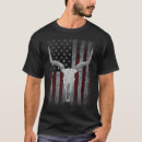 Recherche de crâne de vache tshirts Américain