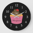 Recherche de cupcake rose horloges Mignon