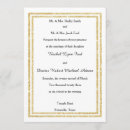 Recherche de faux gold mariage invitations Formel