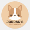 Recherche de anniversaire de corgi autocollants Animal