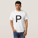 Recherche de lettre p tshirts Lettres