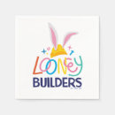 Zoek naar hoe hard het is servetten Looney tunes builders