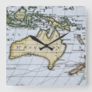Zoek naar cartografie klokken Retro