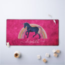 Recherche de licorne mignonne tapis souris Girl