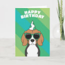 Recherche de de beagle de anniversaire cartes Mignonne