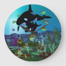 Zoek naar walvis klokken Ocean