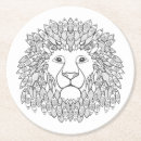 Recherche de tête lion dessous de verres Zendala