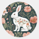 Recherche de lapin vintage autocollants Rustique