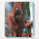Recherche de cheveux rouges tapis souris Roux
