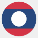 Recherche de laos autocollants Drapeau du laos