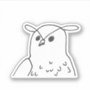 Recherche de hibou noir autocollants Chouette nocturne