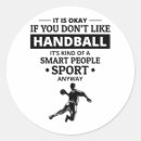 Recherche de handballer autocollants Équipe