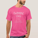 Recherche de humour natation tshirts Entraîneur