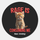 Recherche de rage autocollants Drôle