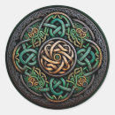 Recherche de noeud celtique autocollants Irlandais