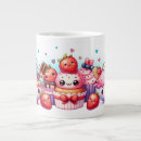 Recherche de glace de fraise tasses Kawaii