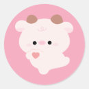 Zoek naar kawaii koe stickers Dier