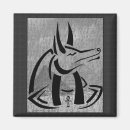 Recherche de dieux égyptiens magnets Anubis