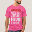 Recherche de voix soprano tshirts Notes élevées