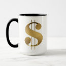 Recherche de symbole dollar tasses Bling