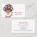 Recherche de jolie fille cartes visite Coiffeur