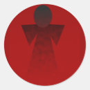 Recherche de sang rouge autocollants Noir