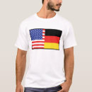 Recherche de héritage allemand tshirts Drapeau