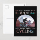 Recherche de faire du vélo cartes postales Cycliste