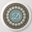 Recherche de brune badges Floral
