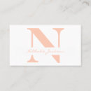 Zoek naar monogrammen visitekaartjes Trendy