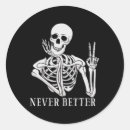 Recherche de halloween skull autocollants Drôle