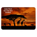 Recherche de nuages de coucher du soleil magnets Silhouette