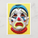 Recherche de clown cartes postales Vintage