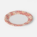 Recherche de motif ikat assiettes Abstrait