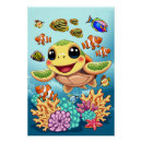 Recherche de tortue de mer posters Été