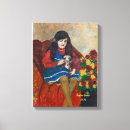 Recherche de son une fille art Décoration