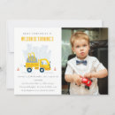 Recherche de camions de construction invitations Simple