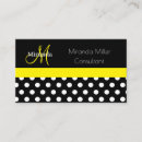 Recherche de jaune noir cartes visite Classique