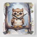 Recherche de chouettes horloges Pour enfants