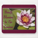 Recherche de nénuphars roses tapis souris Fleur