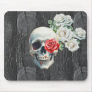 Recherche de crâne rose tapis souris Esthétique gothique