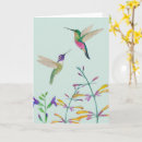 Recherche de ornithologie vœux cartes Colibri